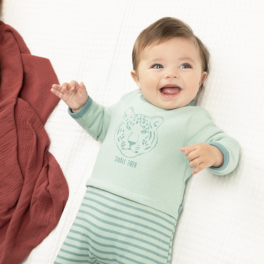 Dors-bien en jersey print tigre pour bébé garçon  Additional Dors-bien en jersey print tigre pour bébé garçon