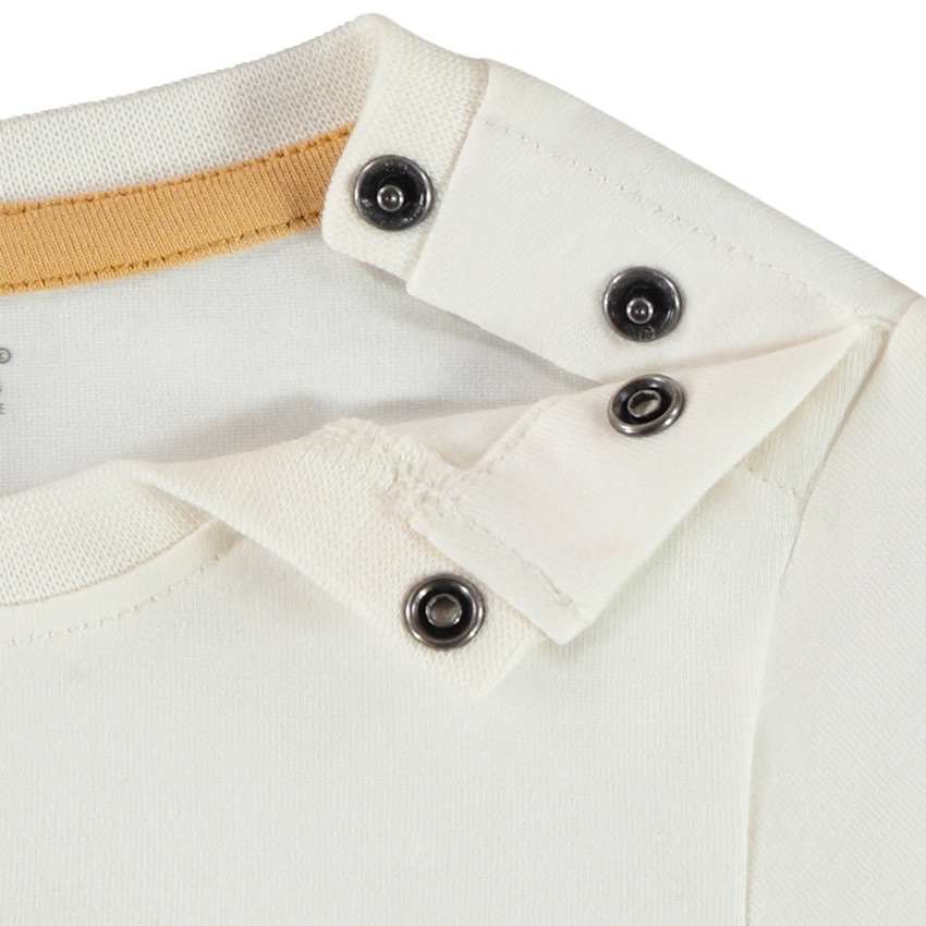 Σετ από 2 combishorts effet 2 σε 1 με σχέδιο ζώων για bebe αγόρι 