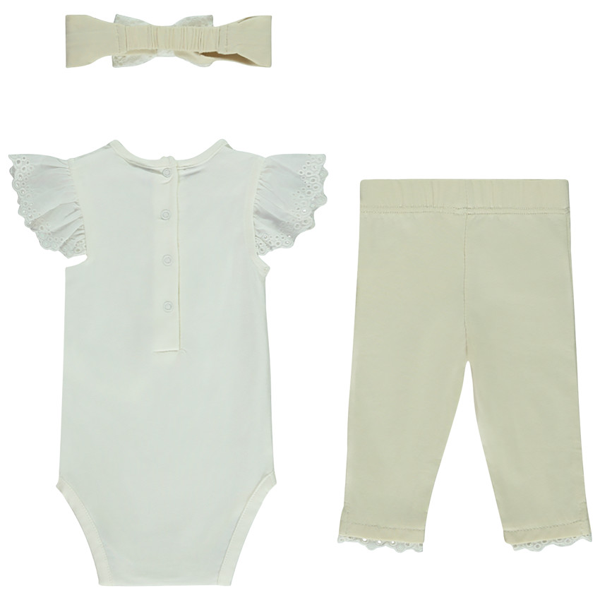 Σετ 3 τεμαχίων με δαντέλα Marie Disney για bebe κορίτσι  Additional Σετ 3 τεμαχίων με δαντέλα Marie Disney για bebe κορίτσι