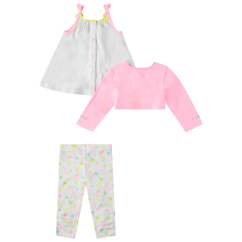 Σύνολο τουνίκ με τιράντες, μπολερό και εμπριμέ κολάν με τη Minnie της ©Disney  Additional Σύνολο τουνίκ με τιράντες, μπολερό και εμπριμέ κολάν με τη Minnie της ©Disney