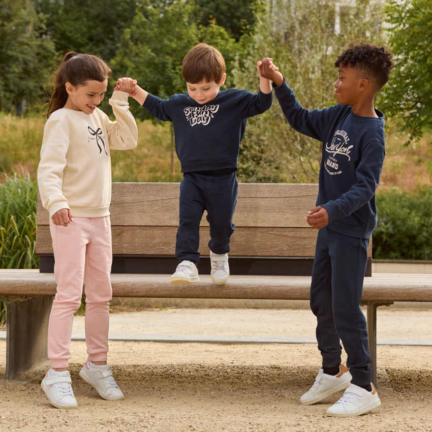 Φούτερ molleton με φαντεζί σχέδιο για αγόρι 