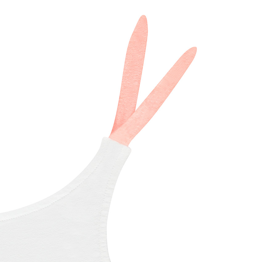 Αμάνικη μπλούζα από ζέρσεϊ με μοτίβο ροζ φλαμίνγκο 