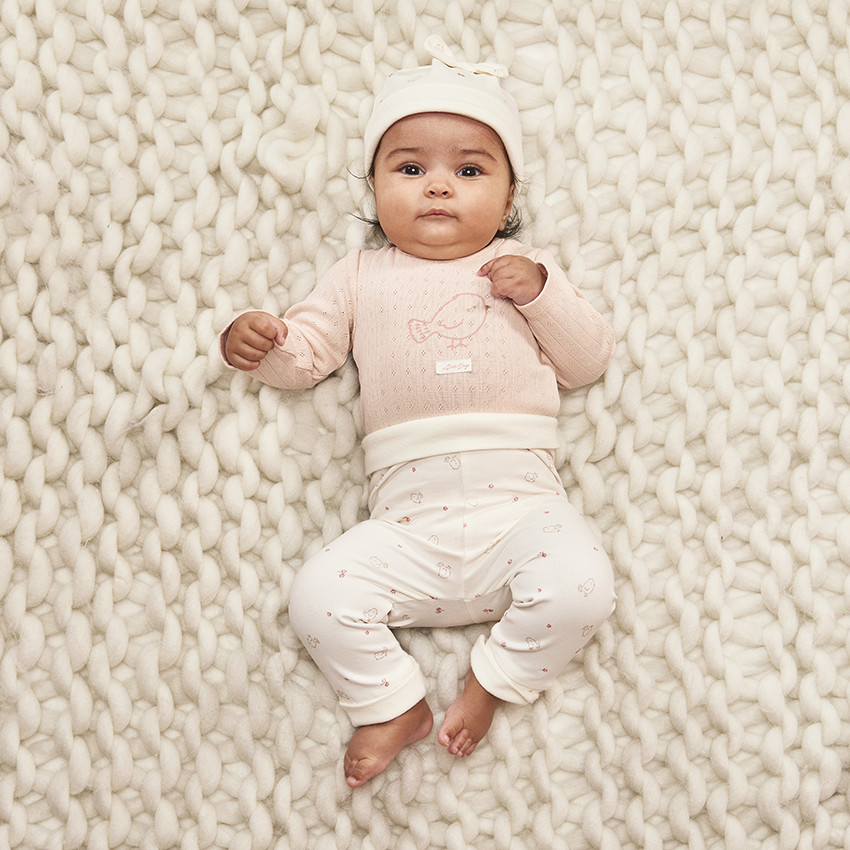 Σετ 3 τμχ. σχέδιο πουλί για bebe κορίτσι 