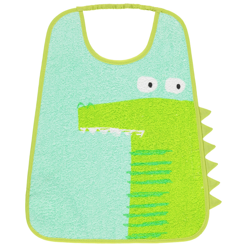 Βαμβακερό σαλιάρα με σχέδιο κροκόδειλος 