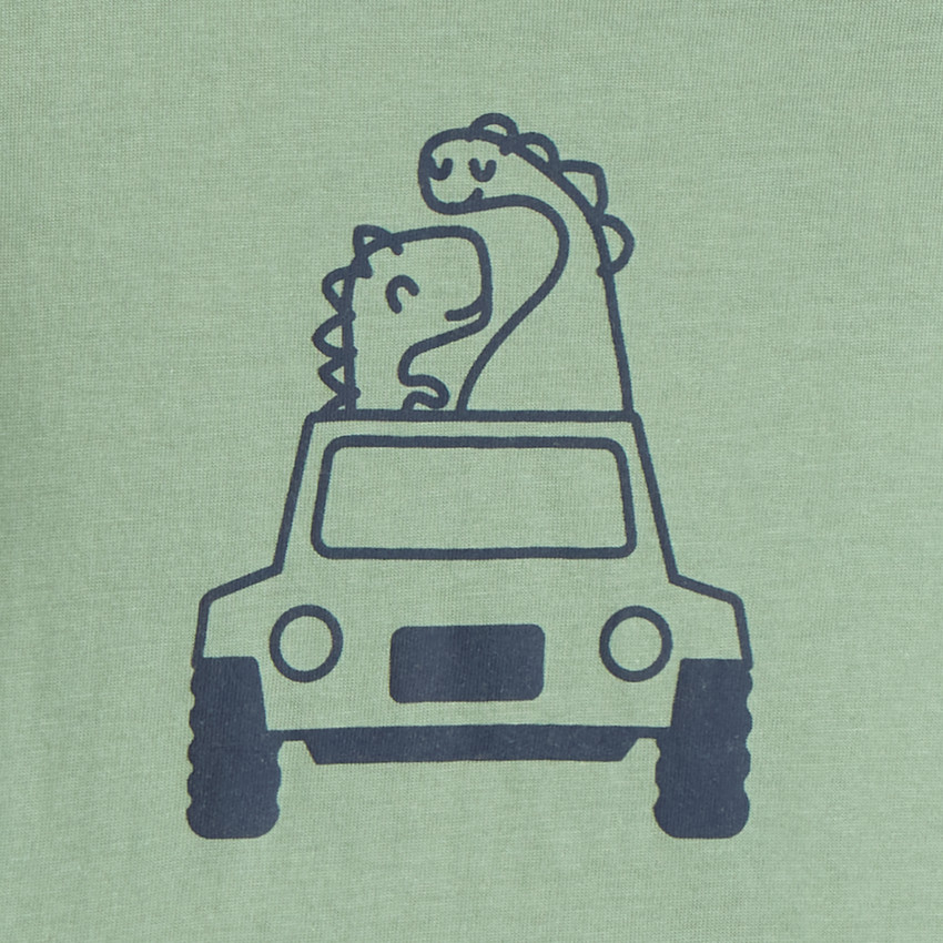 T-shirt με μακριά μανίκια για μωρό αγόρι με σχέδιο δεινόσαυρου 