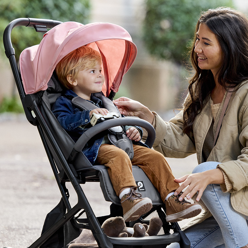 Καρότσι συμπαγές Aria Basic ροζ  Additional Καρότσι συμπαγές Aria Basic ροζ