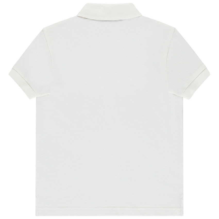 Πολο κοντομάνικο μονόχρωμο για αγόρι 
