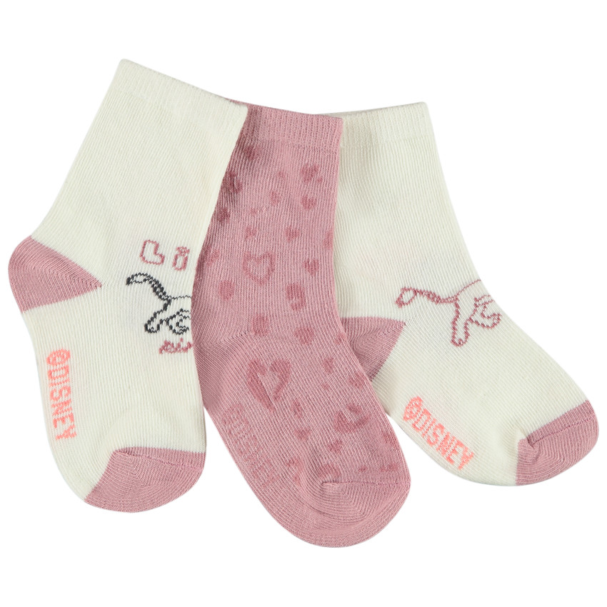 Σετ από 3 ζευγάρια κάλτσες Nala Disney για κορίτσι μωρό 