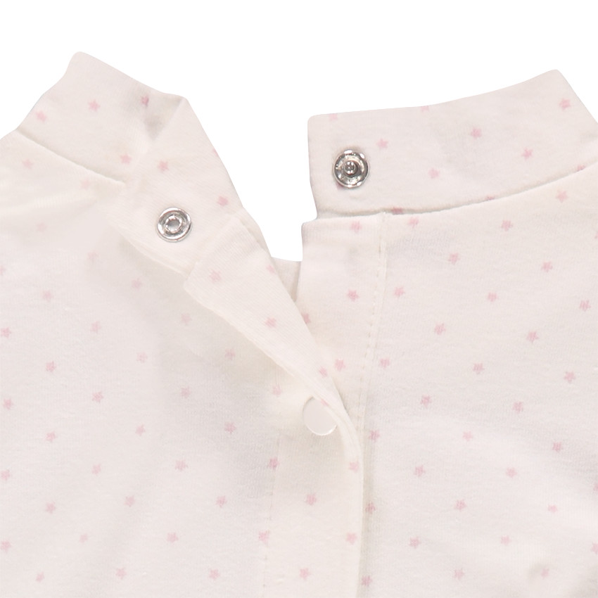 Εμπριμέ ζιβάγκο με πουά 