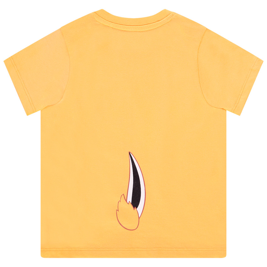 T-shirt κοντομάνικο κίτρινο με οργανικό βαμβάκι σχέδιο Tic & Tac Disney 