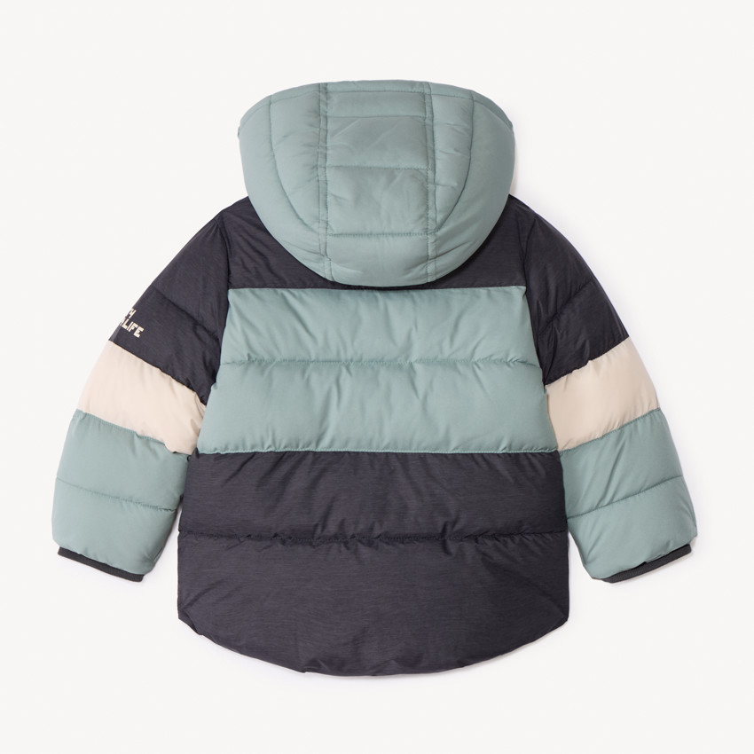 Doudoune matelassée effet color block pour bébé garçon 