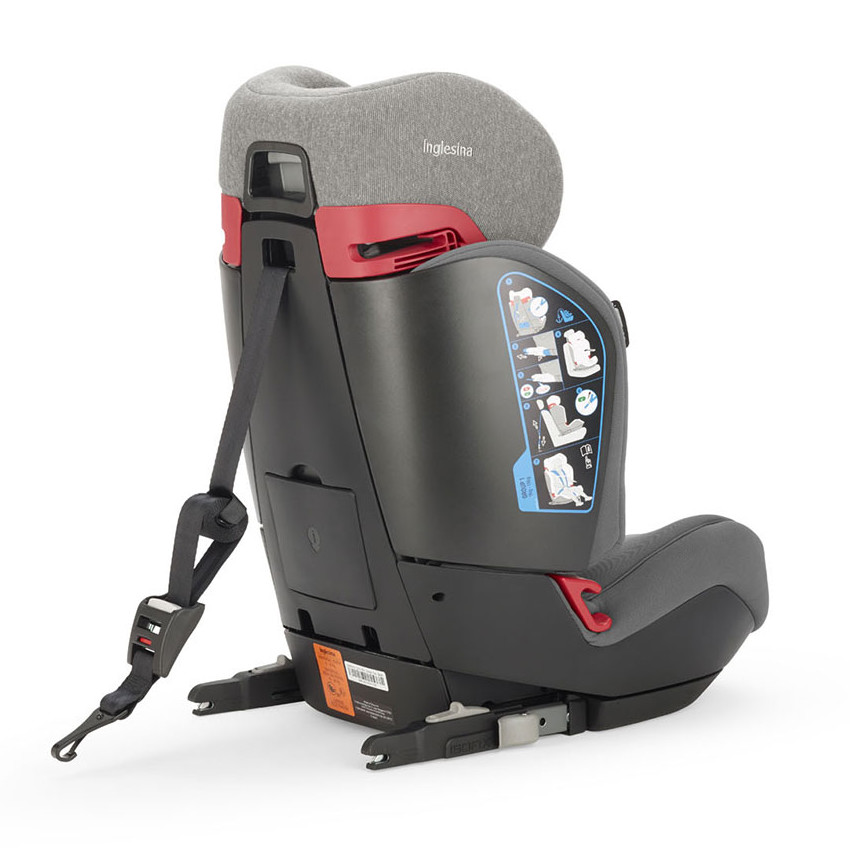 Καθισμα Αυτοκινητου Gemino I-Fix Gr.1/2/3 Stone Grey INGLESINA 