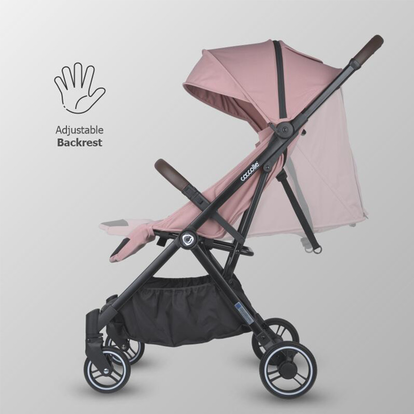 Καρότσι Με Αυτόματο Κλείσιμο Coccolle Melia/Blush Rose 