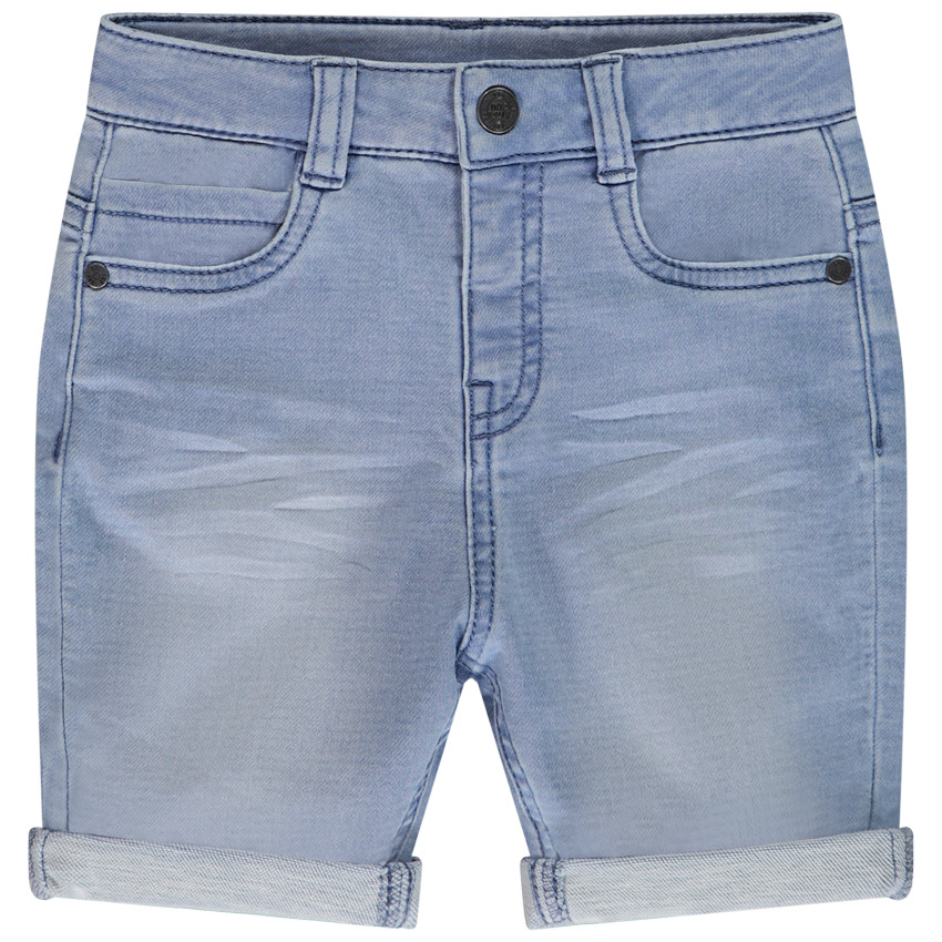 Βερμούδα effet jean τσαλακωμένο για bebe αγόρι  Additional Βερμούδα effet jean τσαλακωμένο για bebe αγόρι