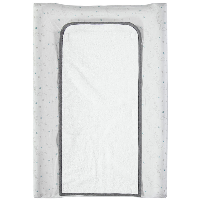 Housse de matelas à langer en satin de coton Le rêve de Léo 