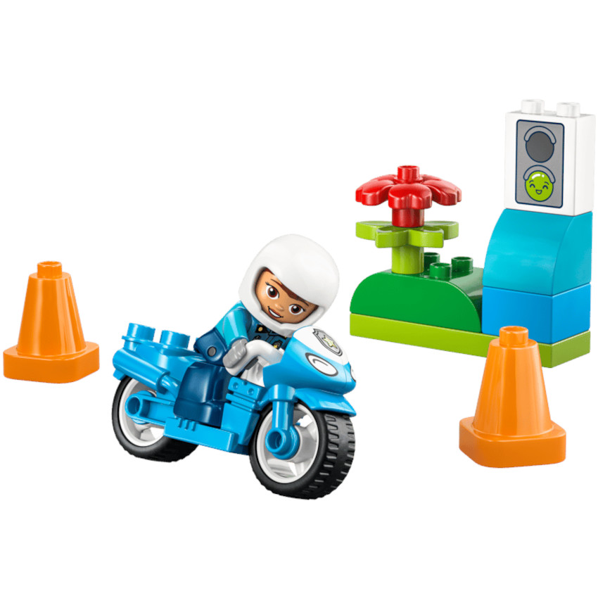 Μπλε Αστυνομική Μοτοσικλέτα Blue Police Motorcycle για 2+ Ετών Duplo LEGO®  