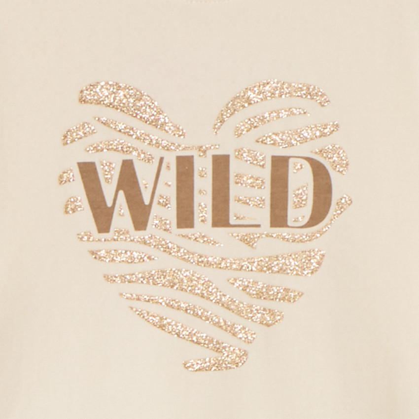 Σετ φόρμας 2 τμχ. από molleton με φαντεζί σχέδιο για κορίτσι 