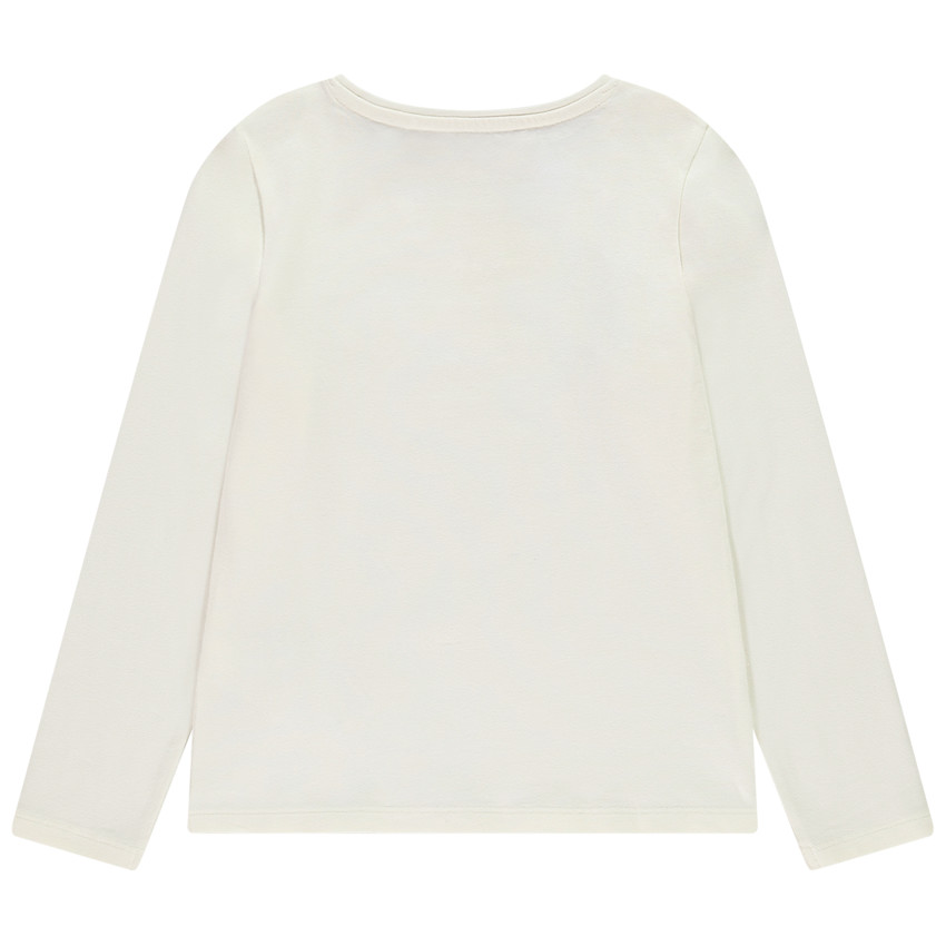 Μπλούζα μακρυμάνικη με floral σχέδιο για κορίτσι 