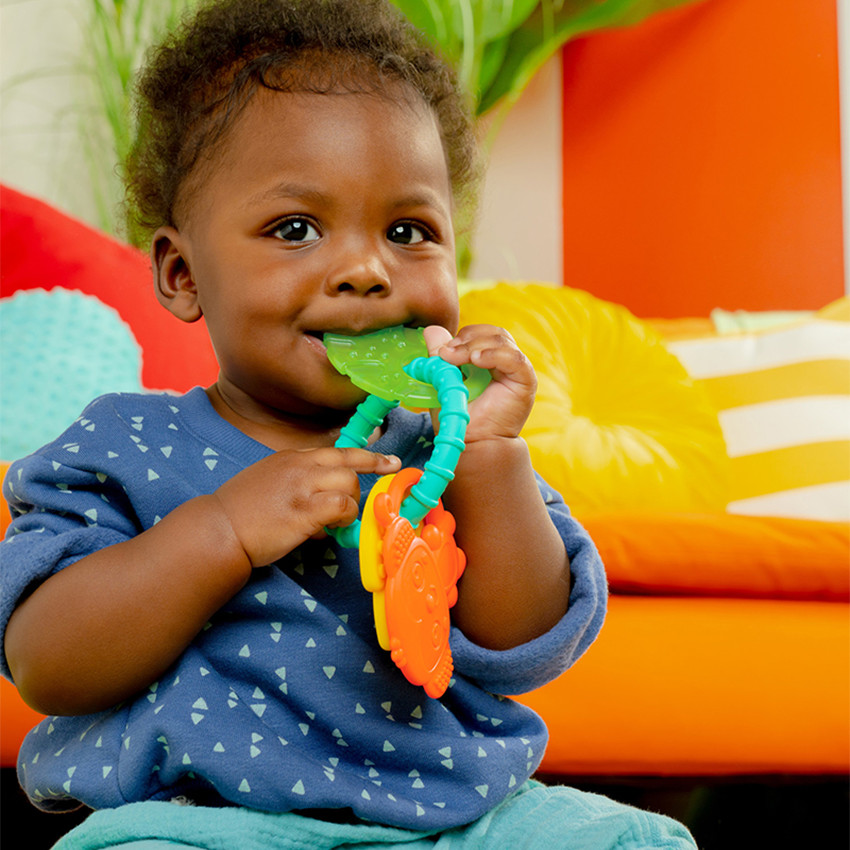 Μασητικό Teething Ring Tropical Chews Bright Starts  