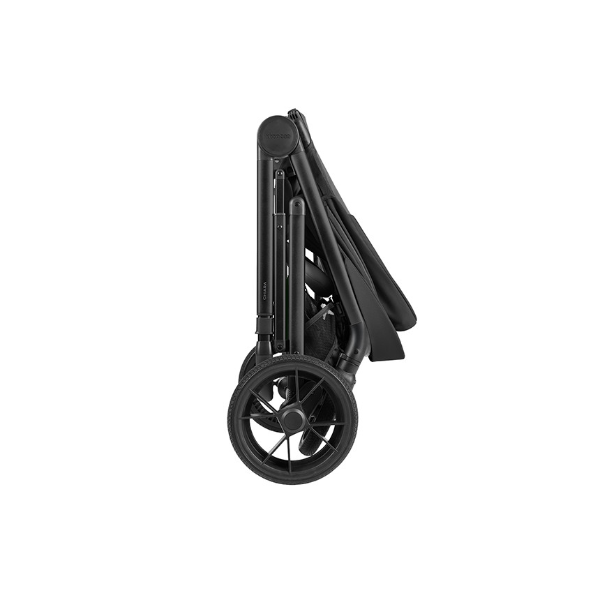 Καρότσι 3σε1 με καλαθούνα Chiara Black 