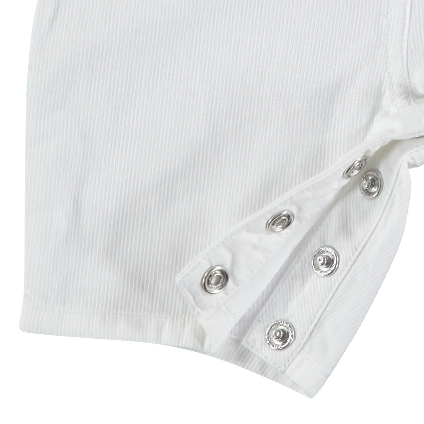 Κοντή μονόχρωμη βαμβακερή σαλοπέτα με τσέπες 