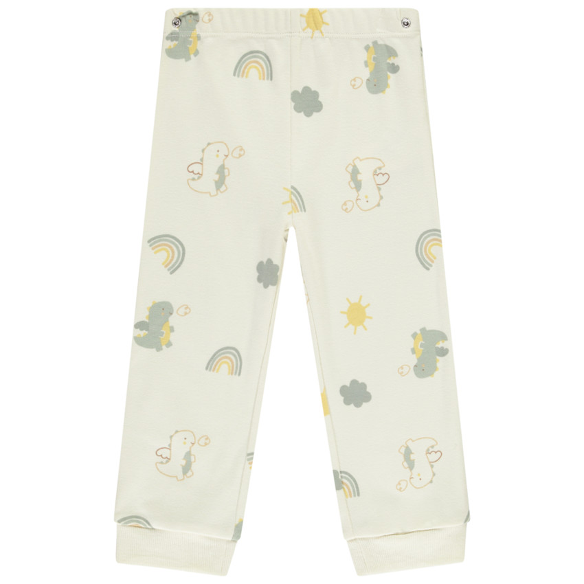 Σετ πιτζάμας 2 τμχ. με φαντεζί σχέδιο για μωρό αγόρι με διαφορετικές τελειώματα ανάλογα με την ηλικία 