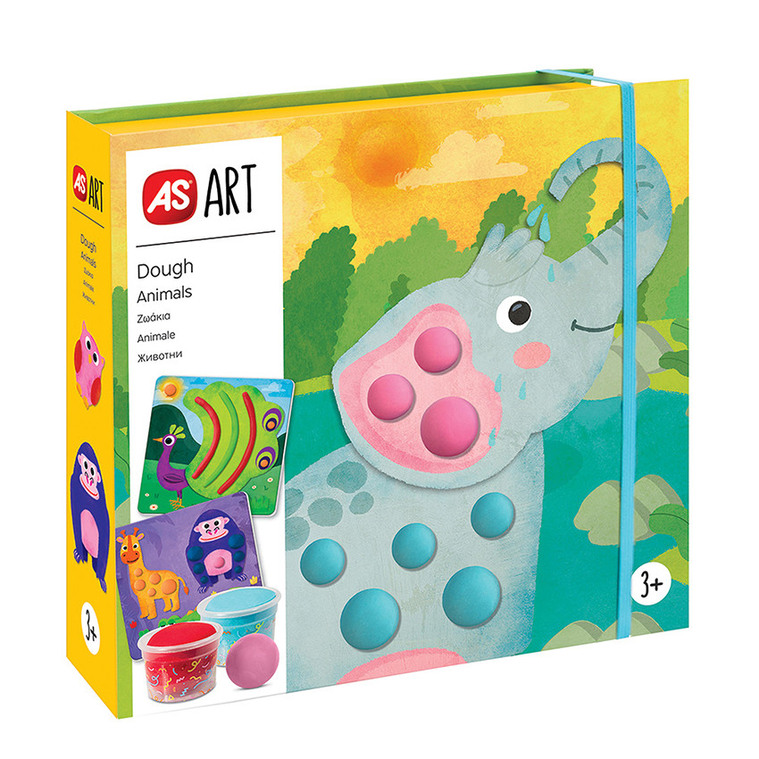 Χειροτεχνία Με Πλαστελίνες Ζωάκια Dough Animals AS Art 