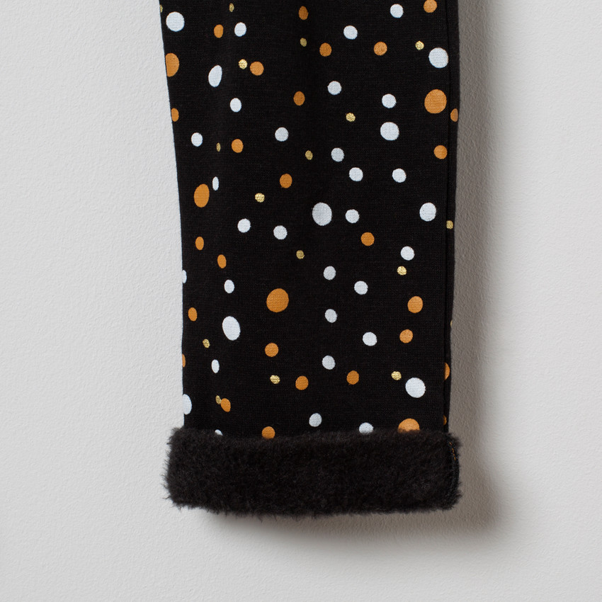 Jogging bi-matière à détails brodés et pantalon imprimé  Additional Jogging bi-matière à détails brodés et pantalon imprimé