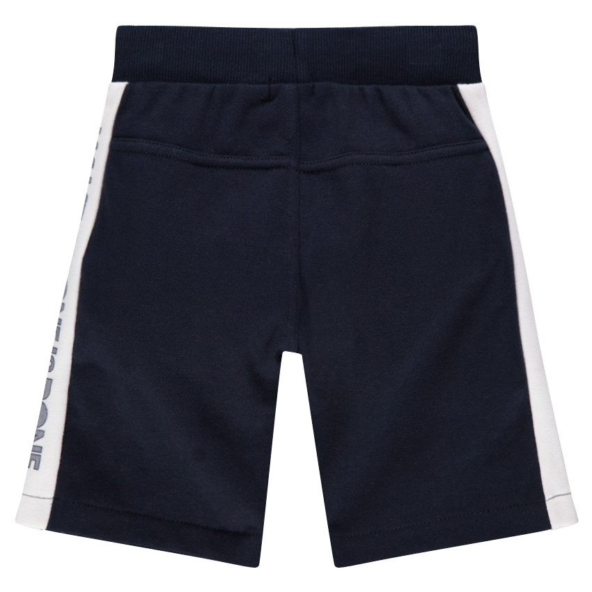 Βερμούδα από φανέλα με φερμουάρ στις τσέπες 