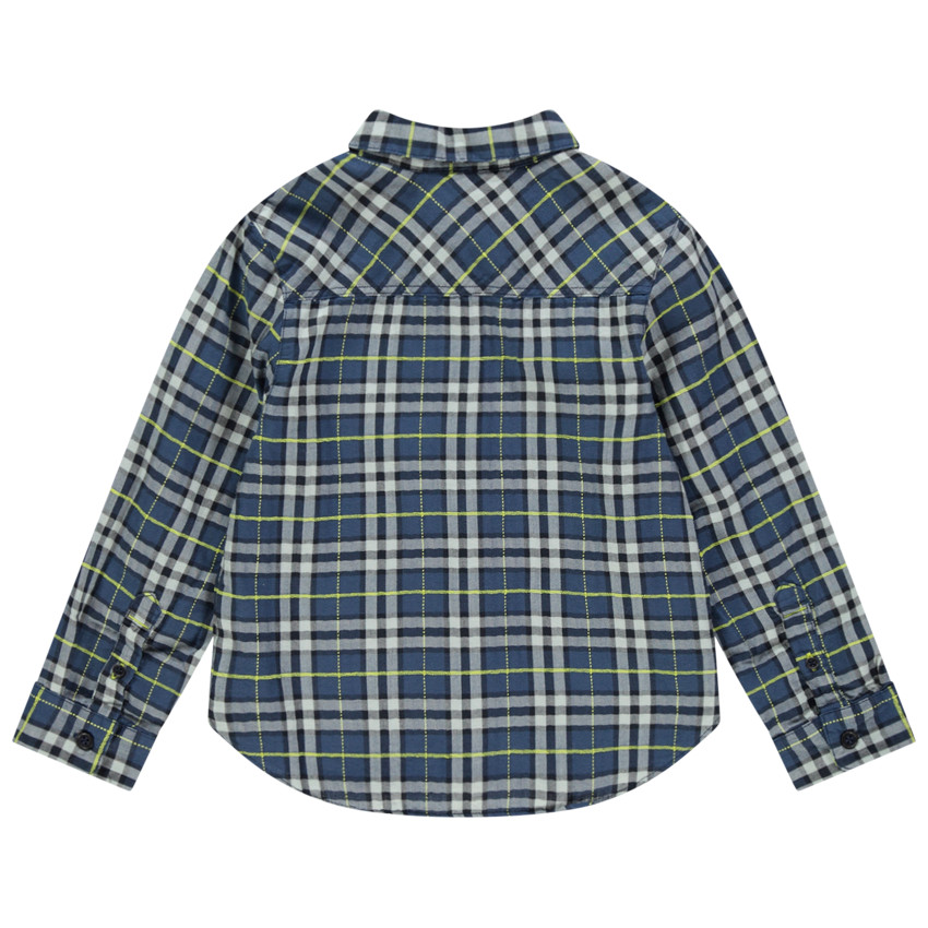 Πουκάμισο μακρυμάνικο καρό σε όλη την επιφάνεια  Additional Πουκάμισο μακρυμάνικο καρό σε όλη την επιφάνεια