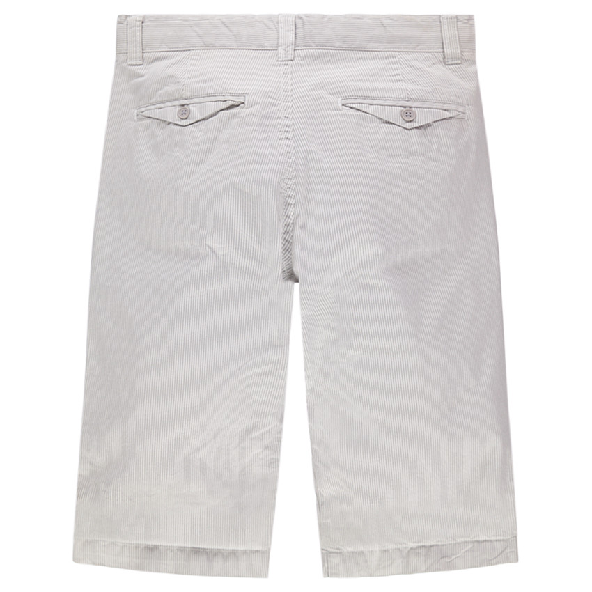 Παιδικά - Βαμβακερή βερμούδα με λεπτές ρίγες 