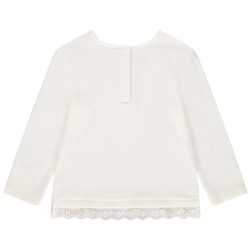 T-shirt μακρυμάνικο με μήνυμα για bebe κορίτσι 