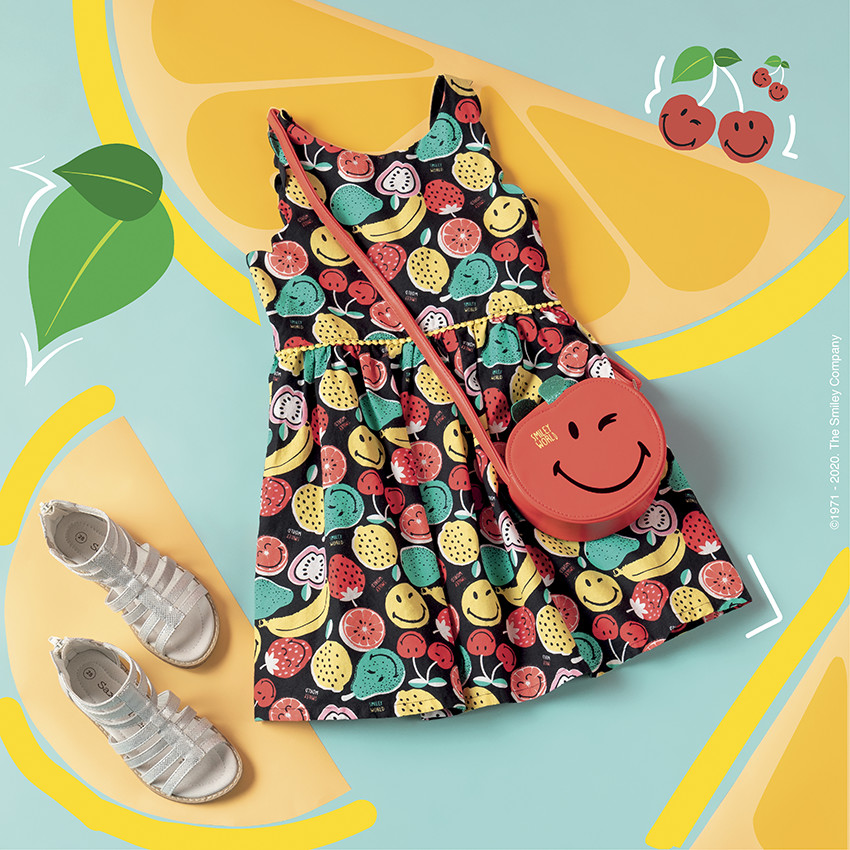 Τσάντα  Smiley σε σχήμα μήλου 