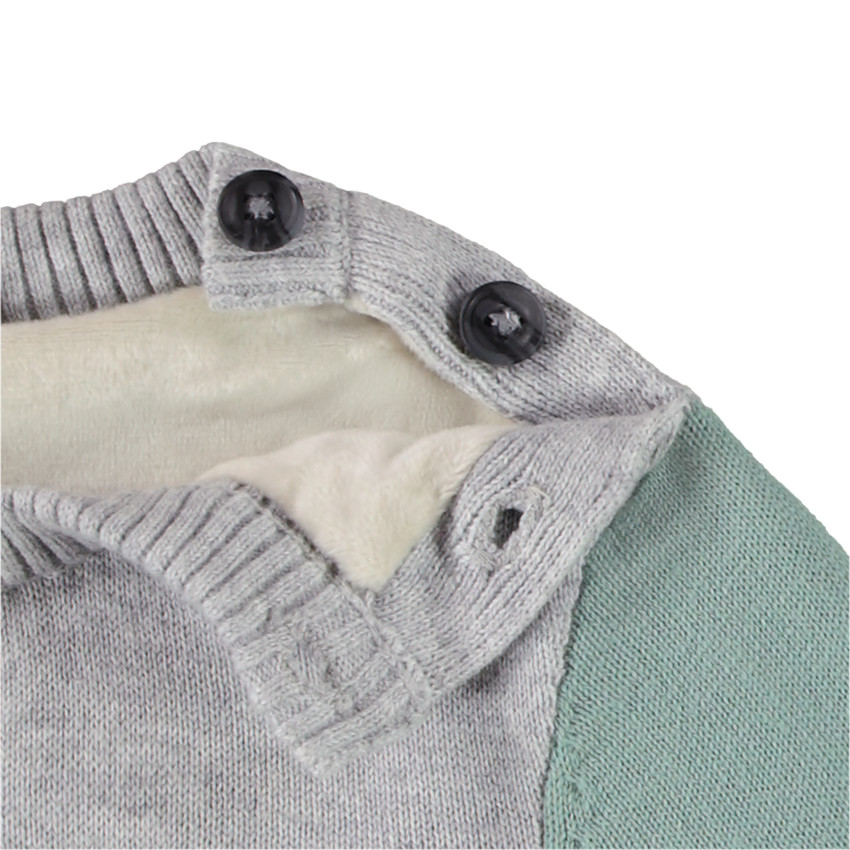 Πουλόβερ Mickey Disney βελουτέ για μωρό αγόρι 