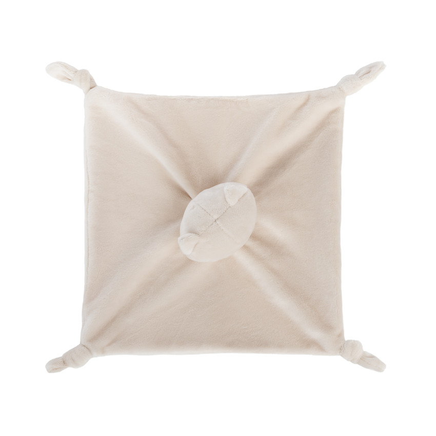 Doudou plat Mon Petit Chat beige 