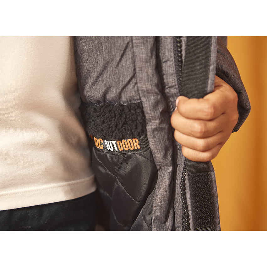 Παλτό για πολύ κρύο με αδιάβροχη κουκούλα από polyamide για αγόρι 