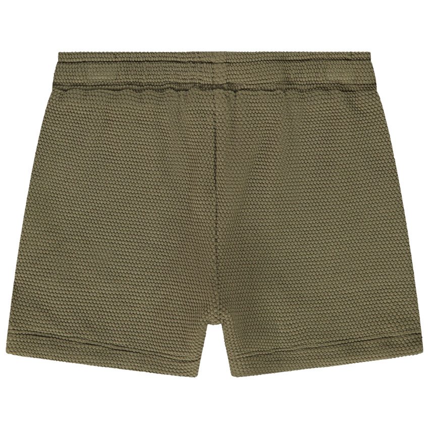 Σορτς molleton cloqué με κορδόνι περίσφιξης για κορίτσι 