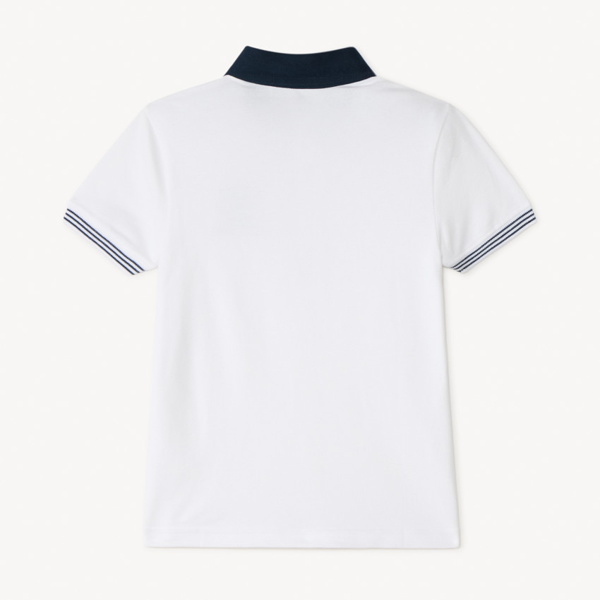 Πολό κοντομάνικο με κέντημα για αγόρι 