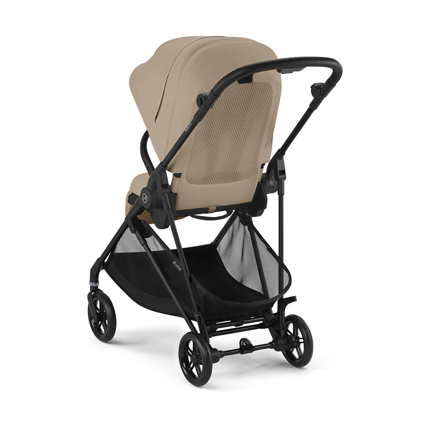 Poussette citadine ultralégère Melio carbon/almond beige 