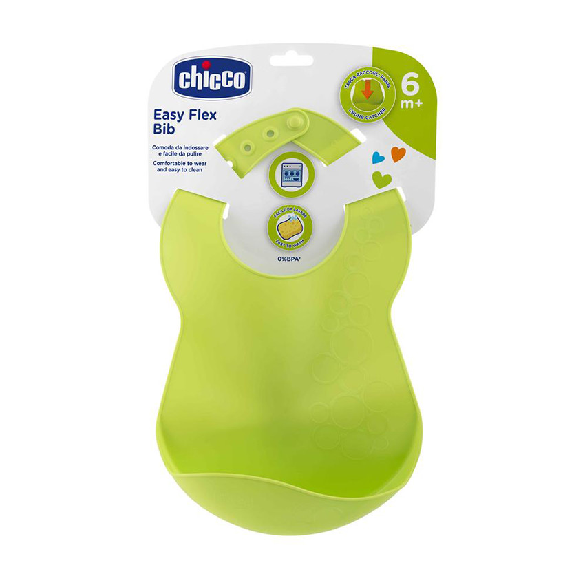 Βαμβακερό σαλιάρα με συλλέκτη - Πράσινο 