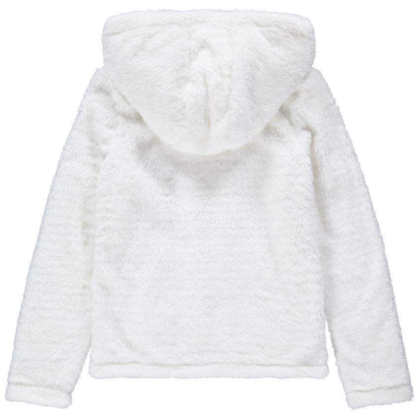 Παιδικά - Ζακέτα με κουκούλα για το σπίτι από sherpa με επένδυση από sherpa 