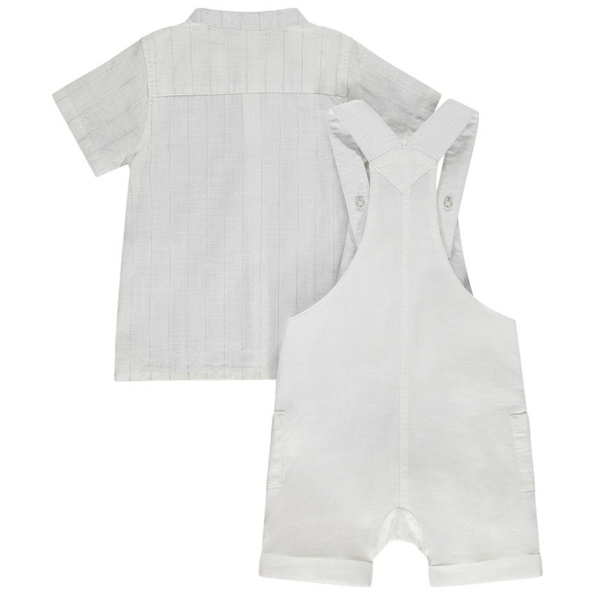 Γιορτινό σετ 2 τμχ. με σαλοπέτα για μωρό αγόρι 