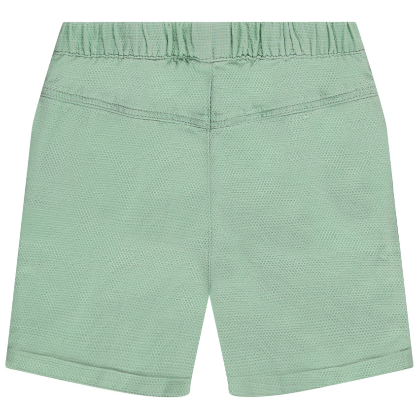 Βερμούδα με εφέ κηρήθρας για bebe αγόρι 