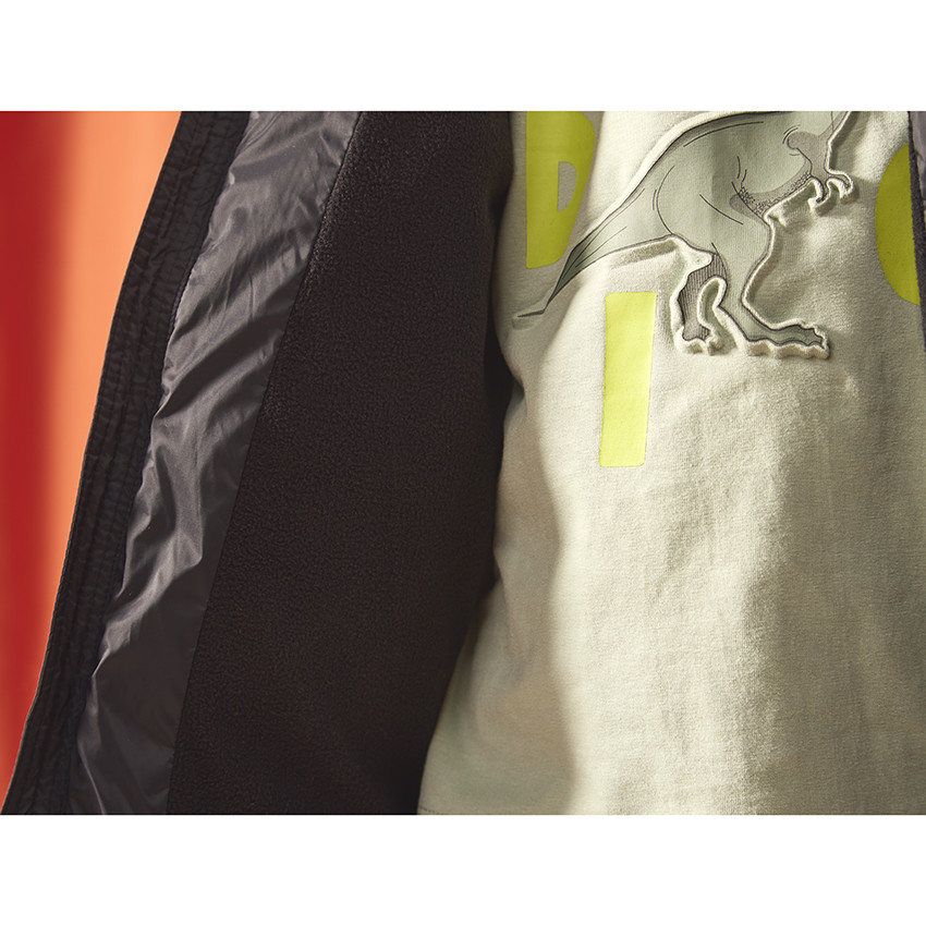 Μπουφάν micropolaire με κουκούλα για αγόρι 