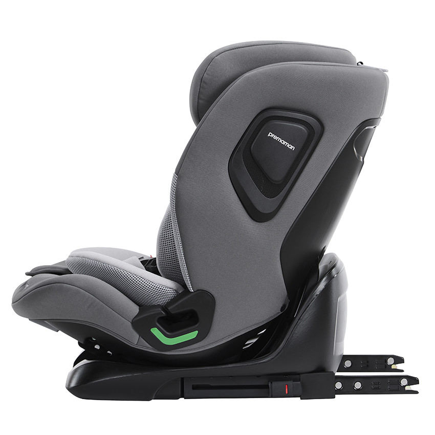 Κάθισμα αυτοκινήτου Isofix και i-Size 76-150 cm P-Way γκρι 