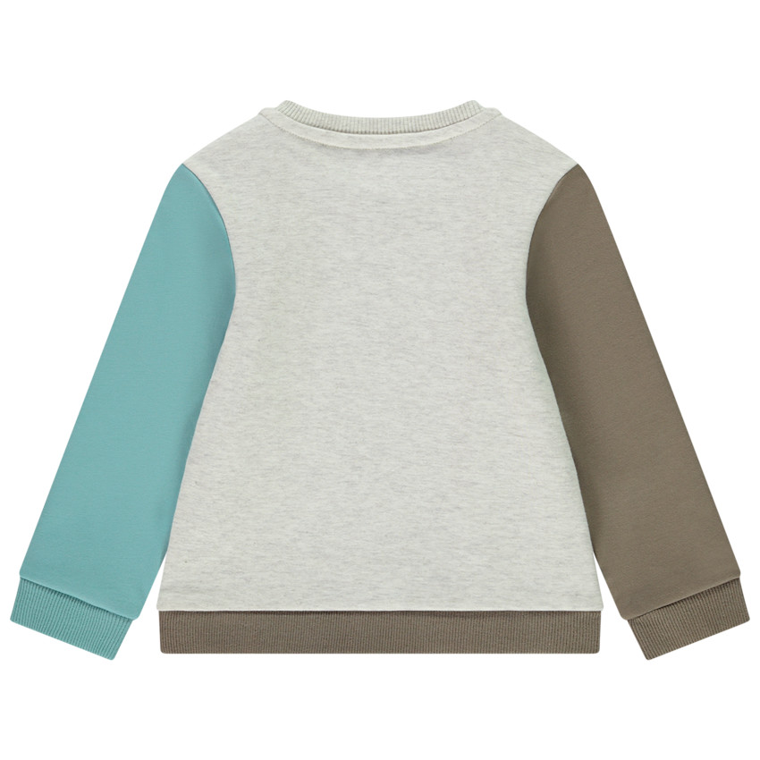 Φούτερ από molleton με εφέ colorblock Tic & Tac Disney για μωρό αγόρι 