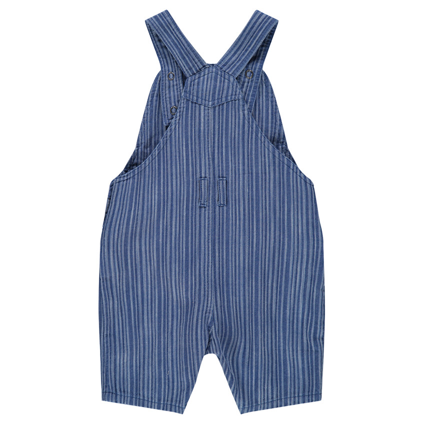 Σαλοπέτα με λεπτές κάθετες ρίγες και μπαλώματα Μίκι ©Disney 