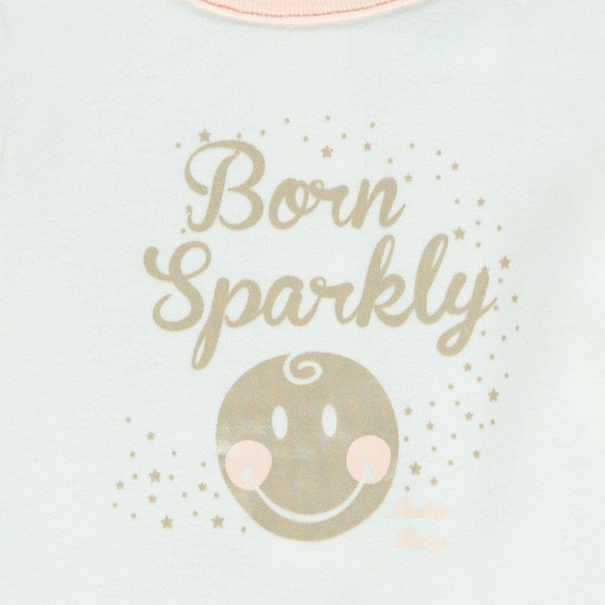 Μακρυμάνικη τουνίκ από ζέρσεϊ, τύπωμα  ©Smiley Baby 