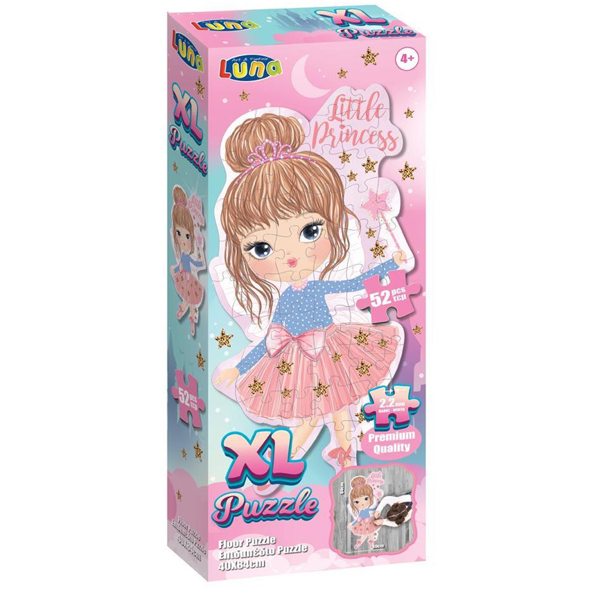 Puzzle Επιδαπεδιο Xl 40x85εκ 52τμχ Μικρη Μπαλαρινα Luna LUNA  Additional Puzzle Επιδαπεδιο Xl 40x85εκ 52τμχ Μικρη Μπαλαρινα Luna LUNA