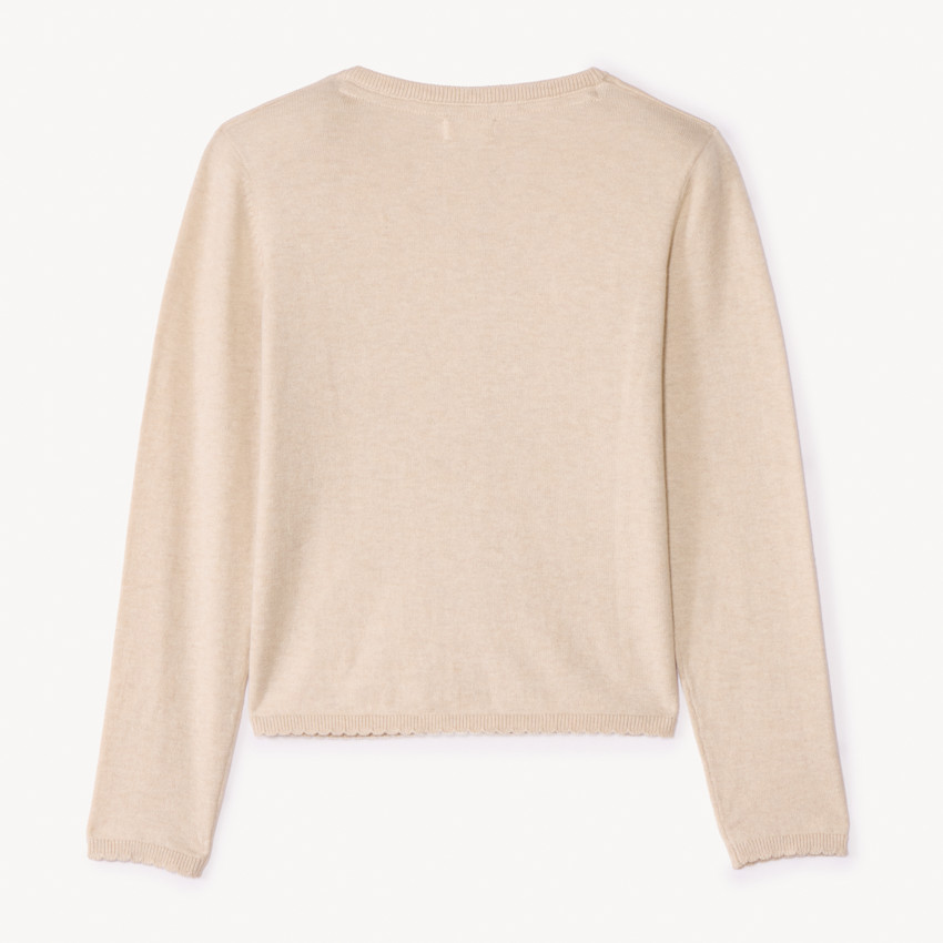 Γυναικείο μονόχρωμο πλεκτό γιλέκο 